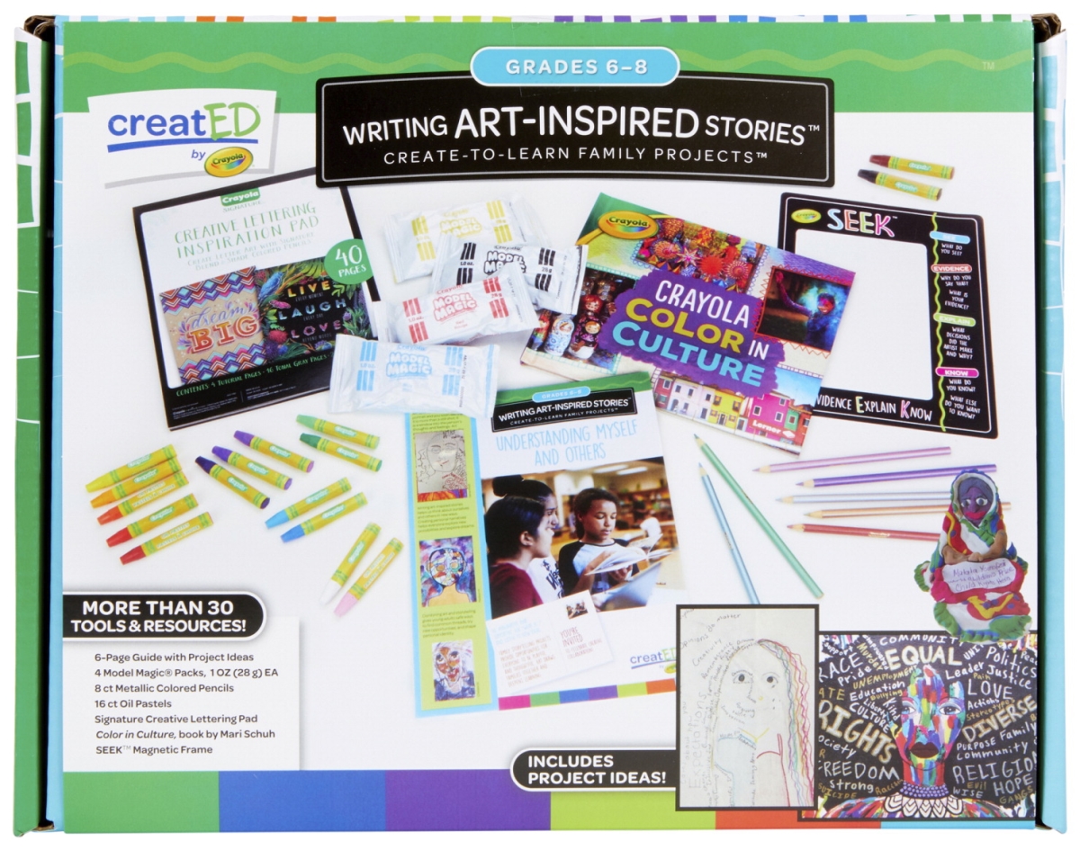 Crayola 2013798 Created Family Engagement Kit - Writing Art-inspired Stories - Grade 6 To 8