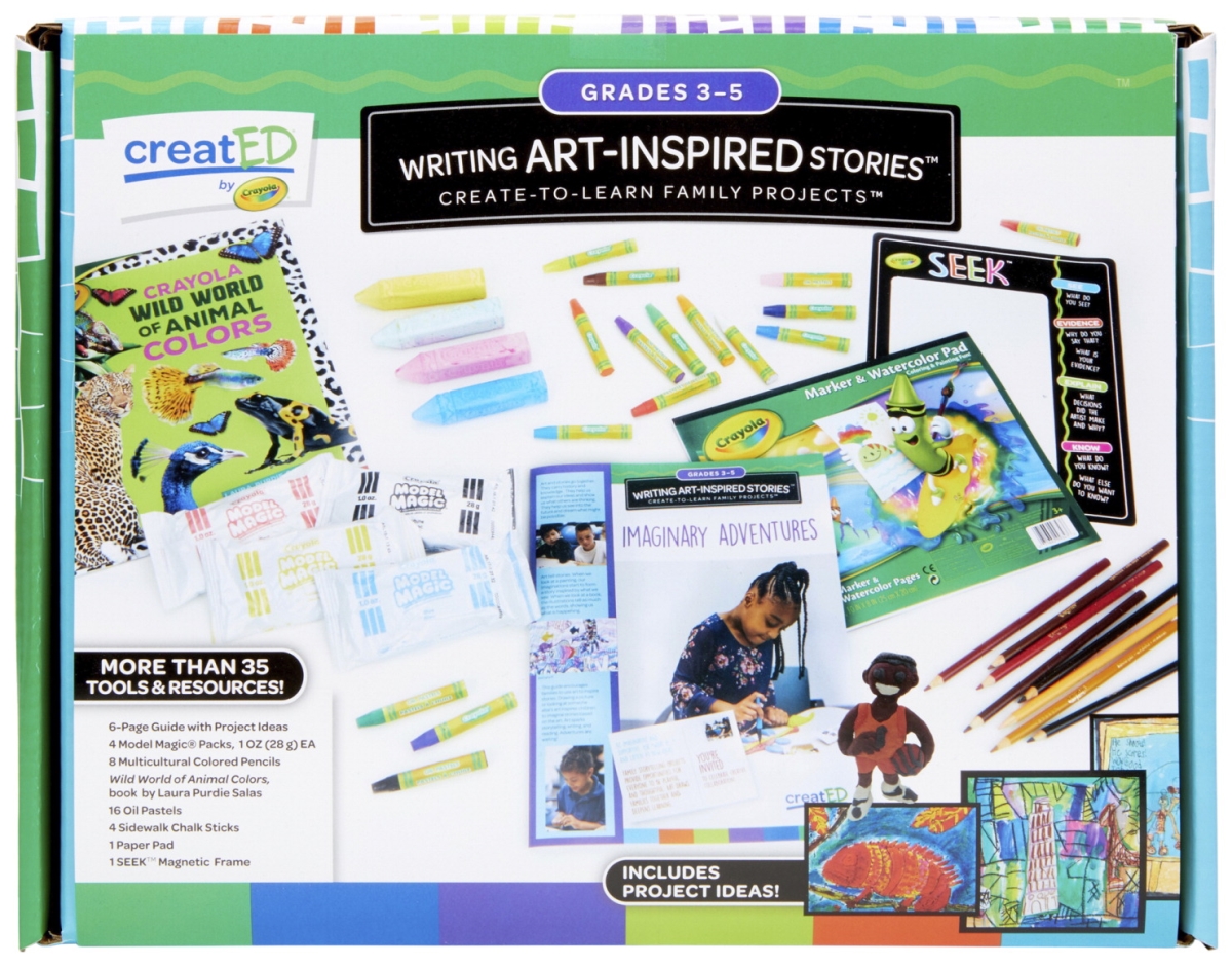 Crayola 2013796 Created Family Engagement Kit - Writing Art-inspired Stories - Grade 3 To 5