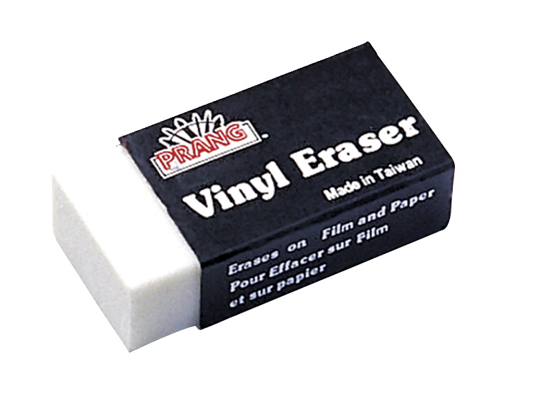 2002159 Vinyl Block Eraser, White - Medium - Pack Of 24