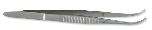 583152 Frey Scientific Student Grade Medium Point Forceps With Curved Tips