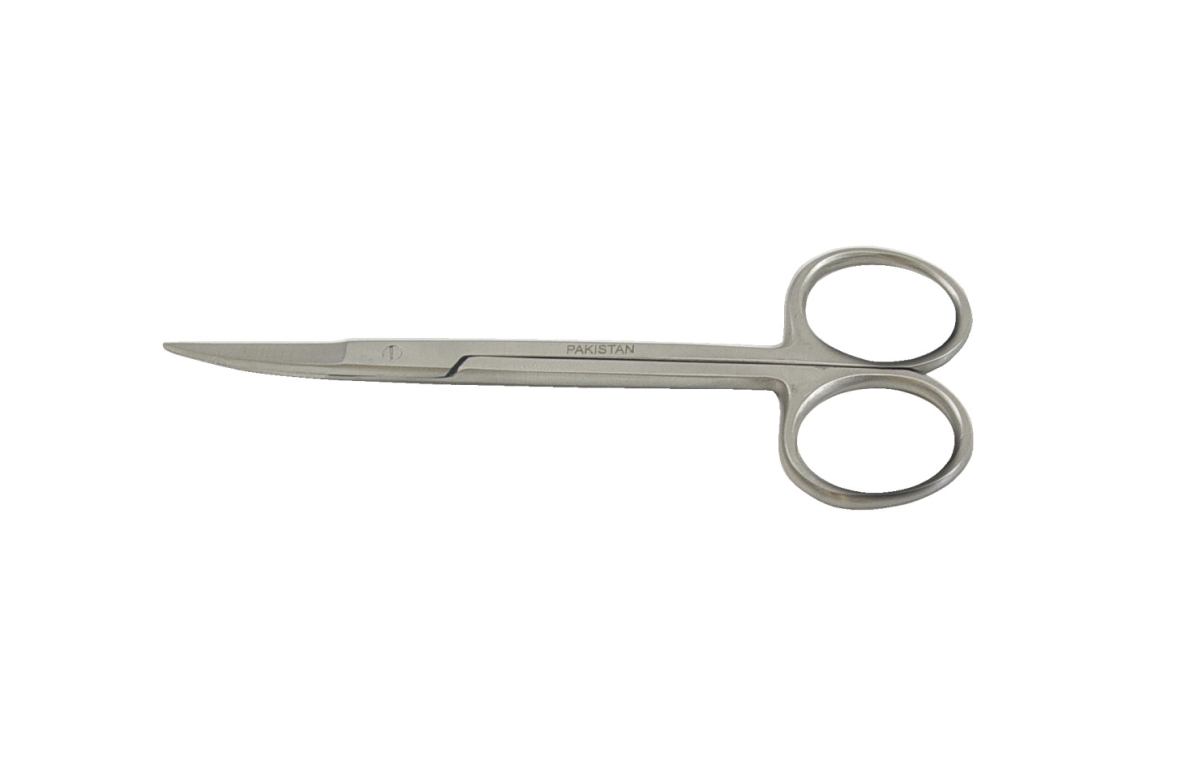 583176 Frey Scientific Dissecting Scissors - Premium Grade - Curved Blades