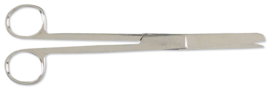 583269 Frey Scientific Surgical Dissecting Scissors - Premium Grade - Single Sharp