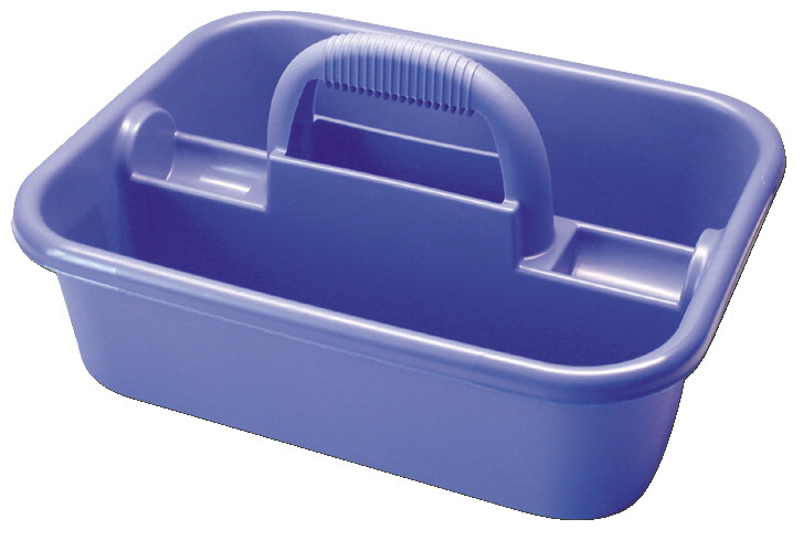 1016974 17.63 X 12.63 X 9.25 In. Plastic Stacking Utility Carrier, Blue
