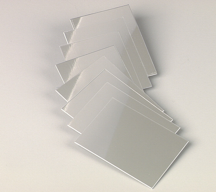 563297 3.5 X 2.5 In. Unbreakable Mirrors - Pack Of 8