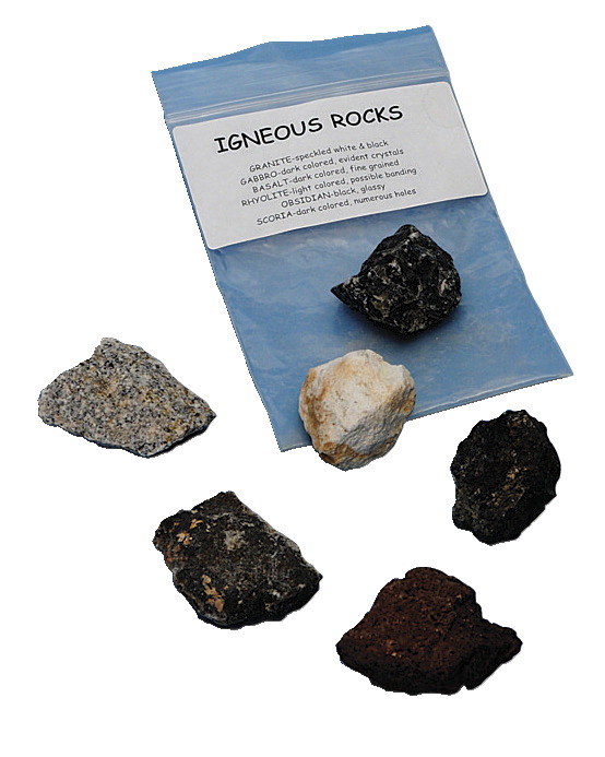 1399918 Scott Resources Economy Igneous Rock Collection - Set Of 6