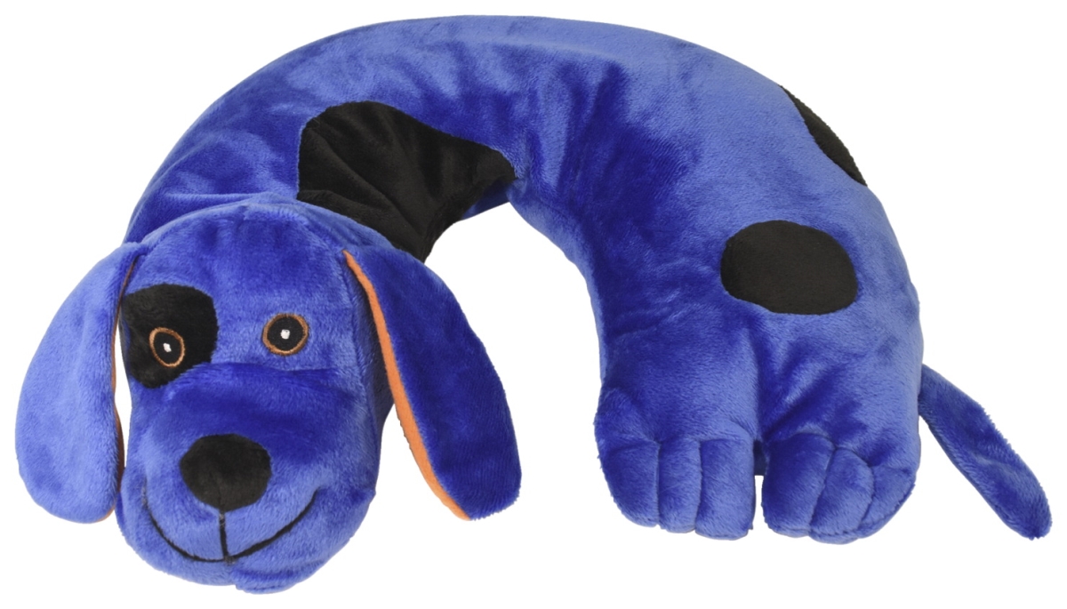 2010450 3 Lbs Weighted Dog Neck Pillow, Blue