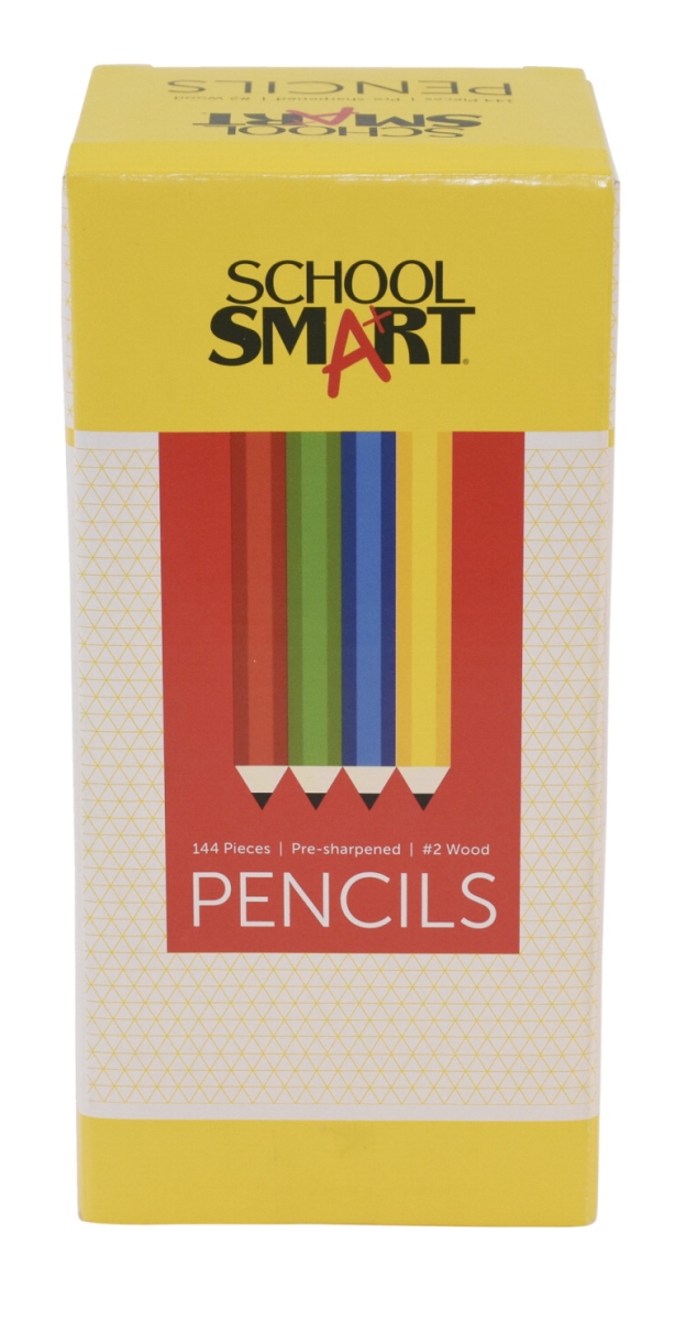 2013406 Number 2 Pre-sharpened Hexagonal Pencils, Assorted Color - Pack Of 144