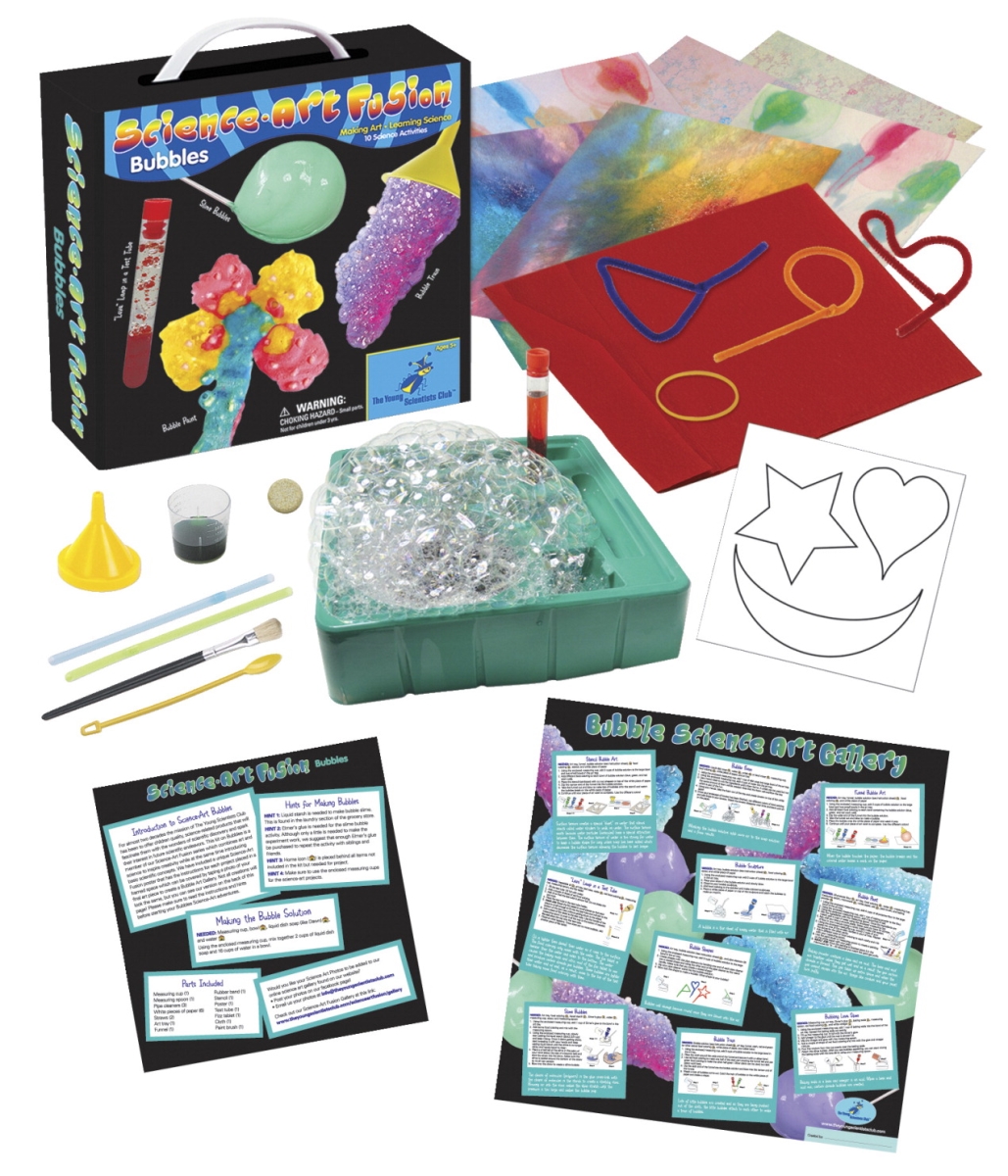 Young Scientists Club 1556794 Science-art Fusion Bubbles Kit
