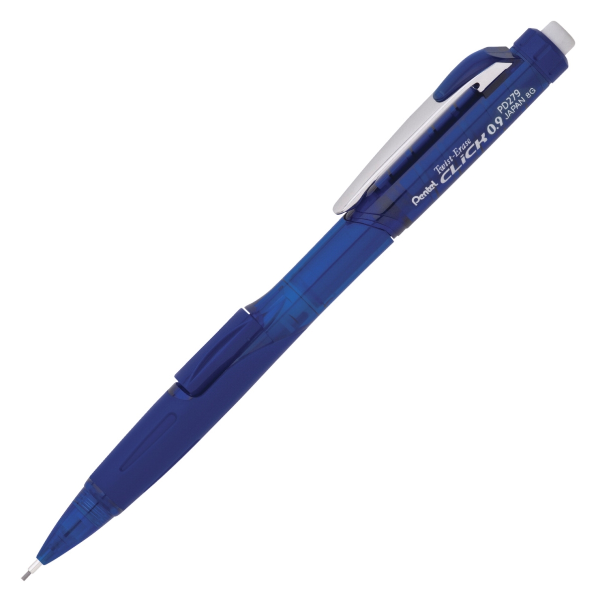 2003566 0.9 Mm Twist-erase Click Mechanical Pencil, Blue Grip - Pack Of 12
