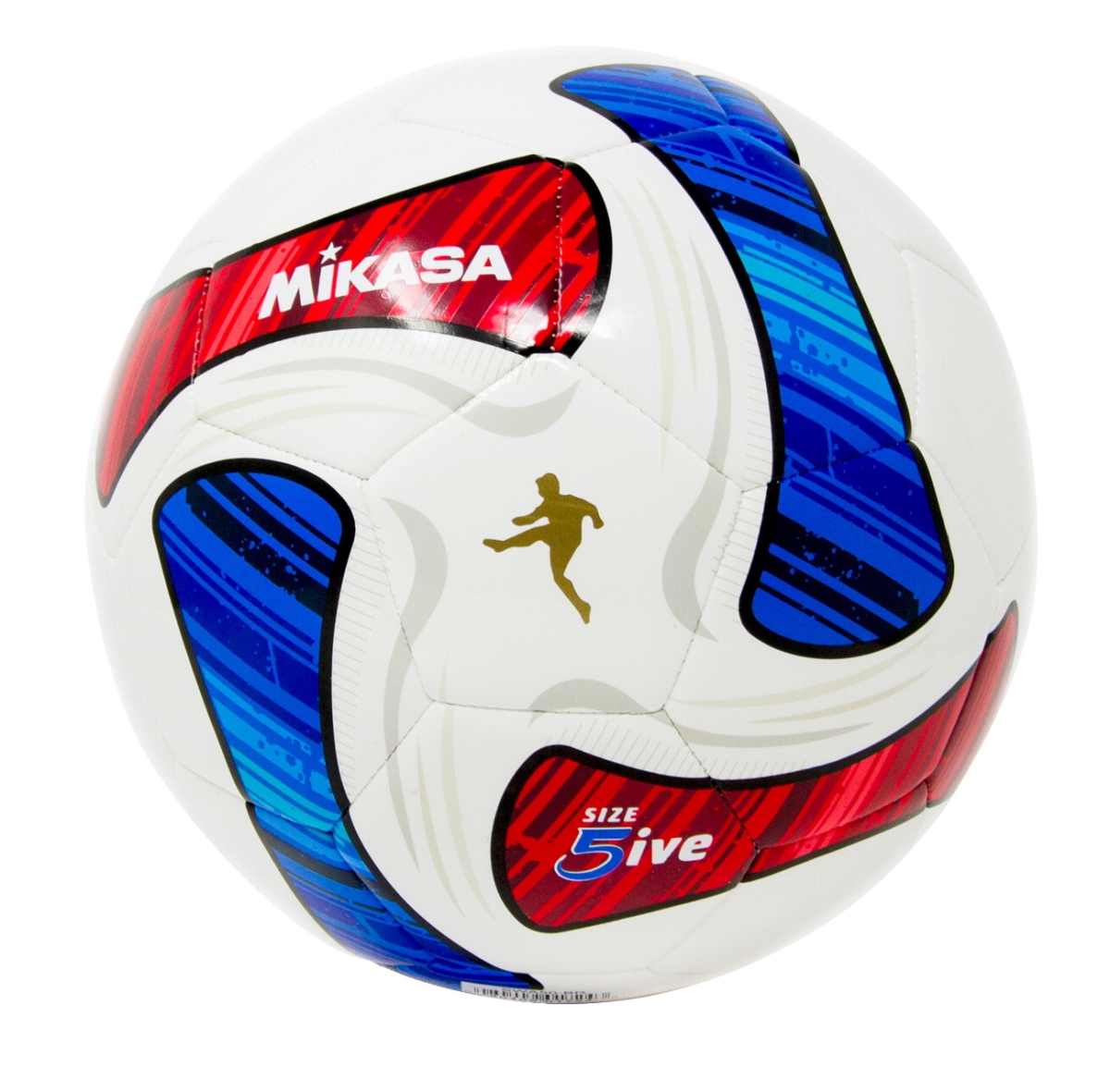 2003092 Swa Series Soccer Ball, White, Blue & Red - Size 5