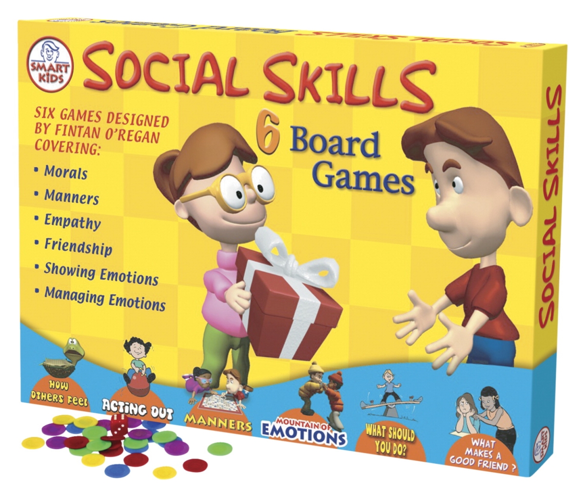 2013886 Social Skills Group Activities - 6 Board Games