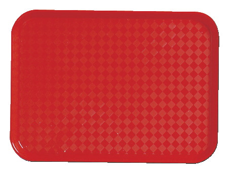 029285 12 X 16 In. Polypropylene Utility Tray, Red