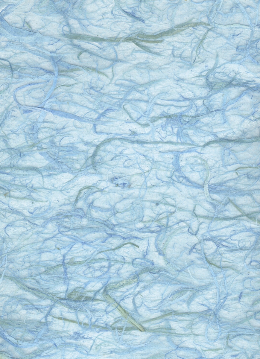2005637 8.5 X 11 In. Chunky Kozo Paper, Aqua Blue - Pack Of 32