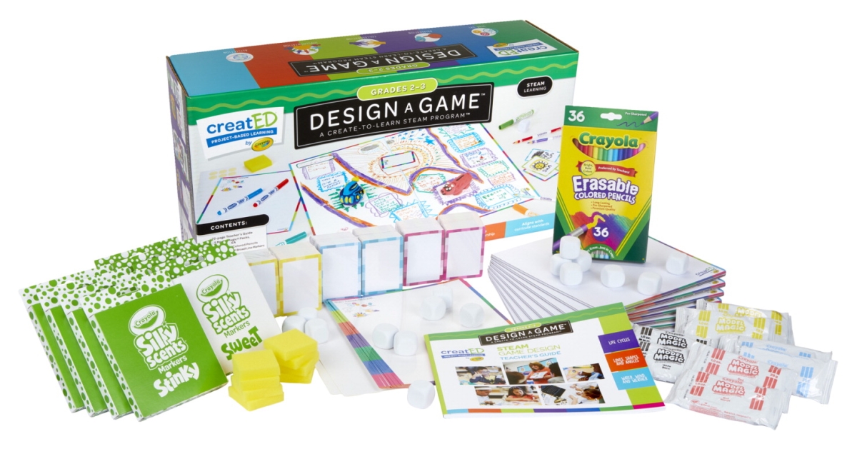 Crayola 2006752 Design-a-game For Classrooms Steam Program - Grade 2 To 3