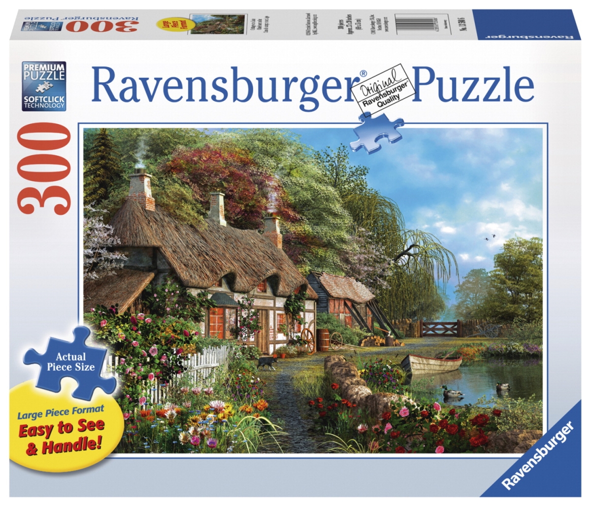 2002582 Cottage On A Lake Puzzle