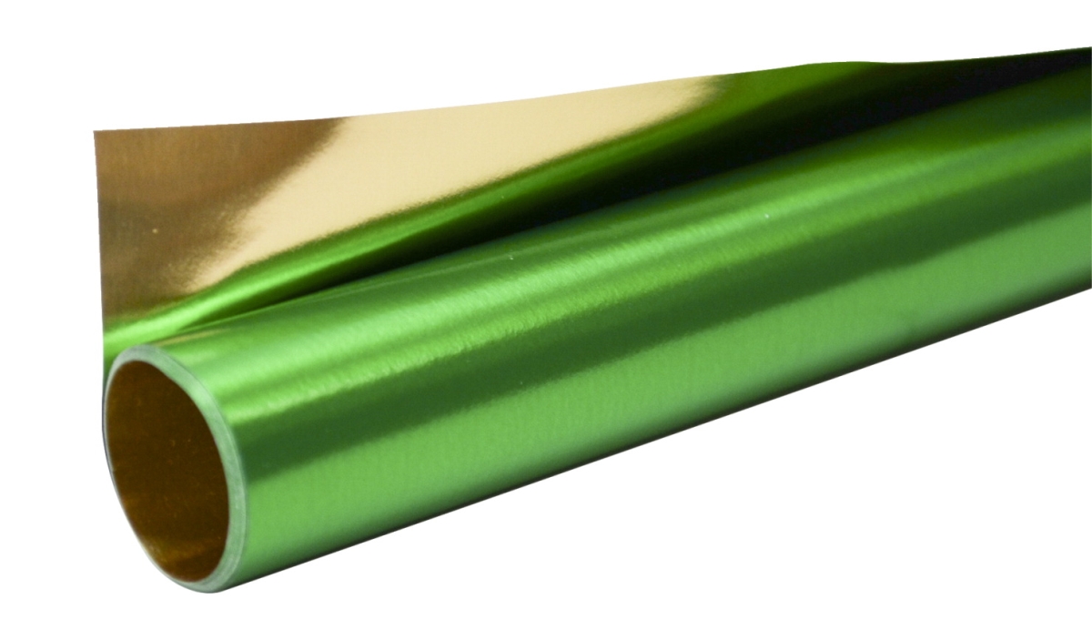 2004556 19.5 X 31 In. Aluminum Foil Rolls, Green & Gold