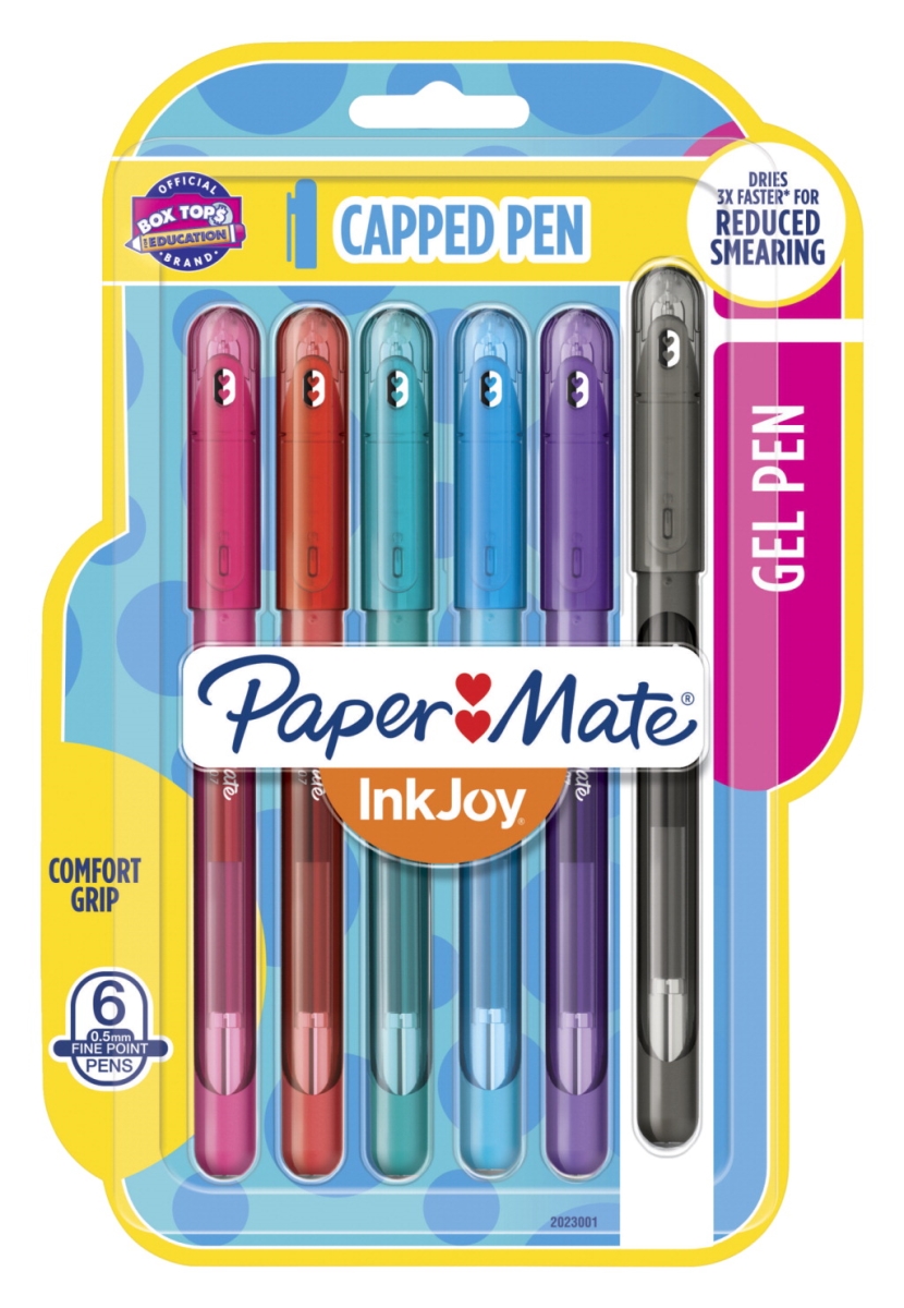 2021392 0.5 Mm Inkjoy 600st Gel Pens, Assorted Color - Set Of 6