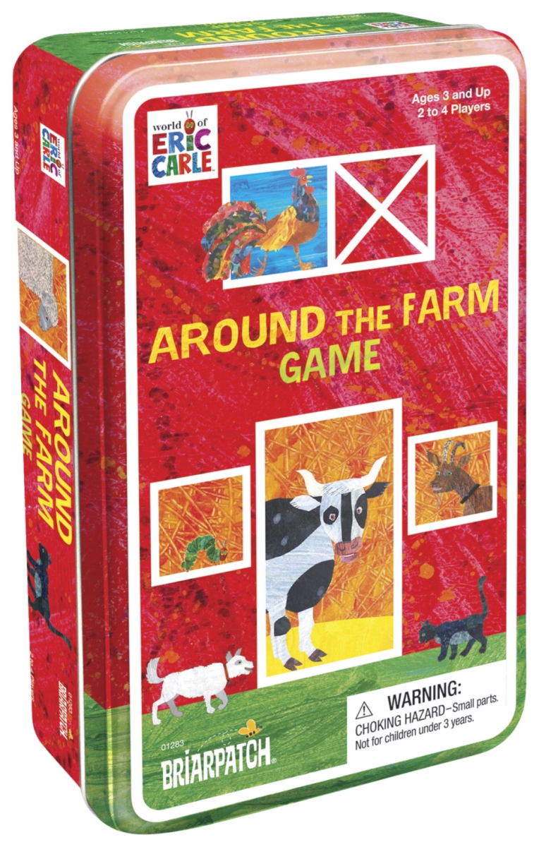 2020714 The World Of Eric Carle Around The Farm Tin Game