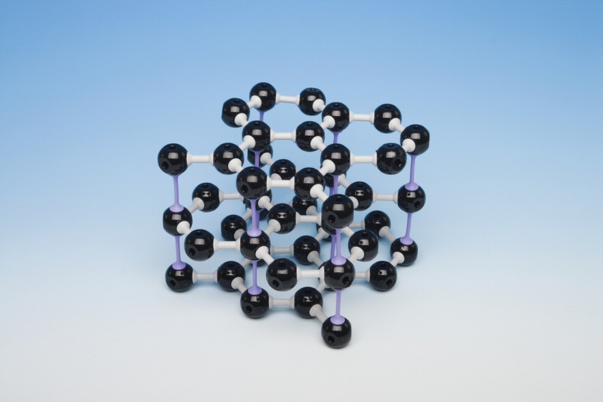 528382 Polymorphs Of Carbon Graphite Crystal Model