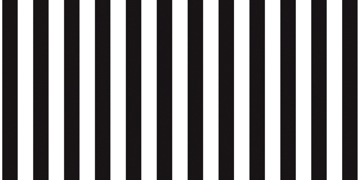 2023391 48 In. X 12 Ft. Desings Paper Roll, Black Stripe
