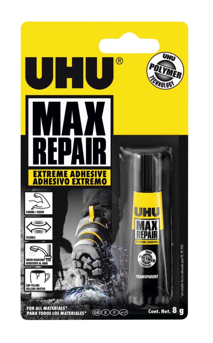 2021237 8 G Max Repair Extreme Adhesive, Clear