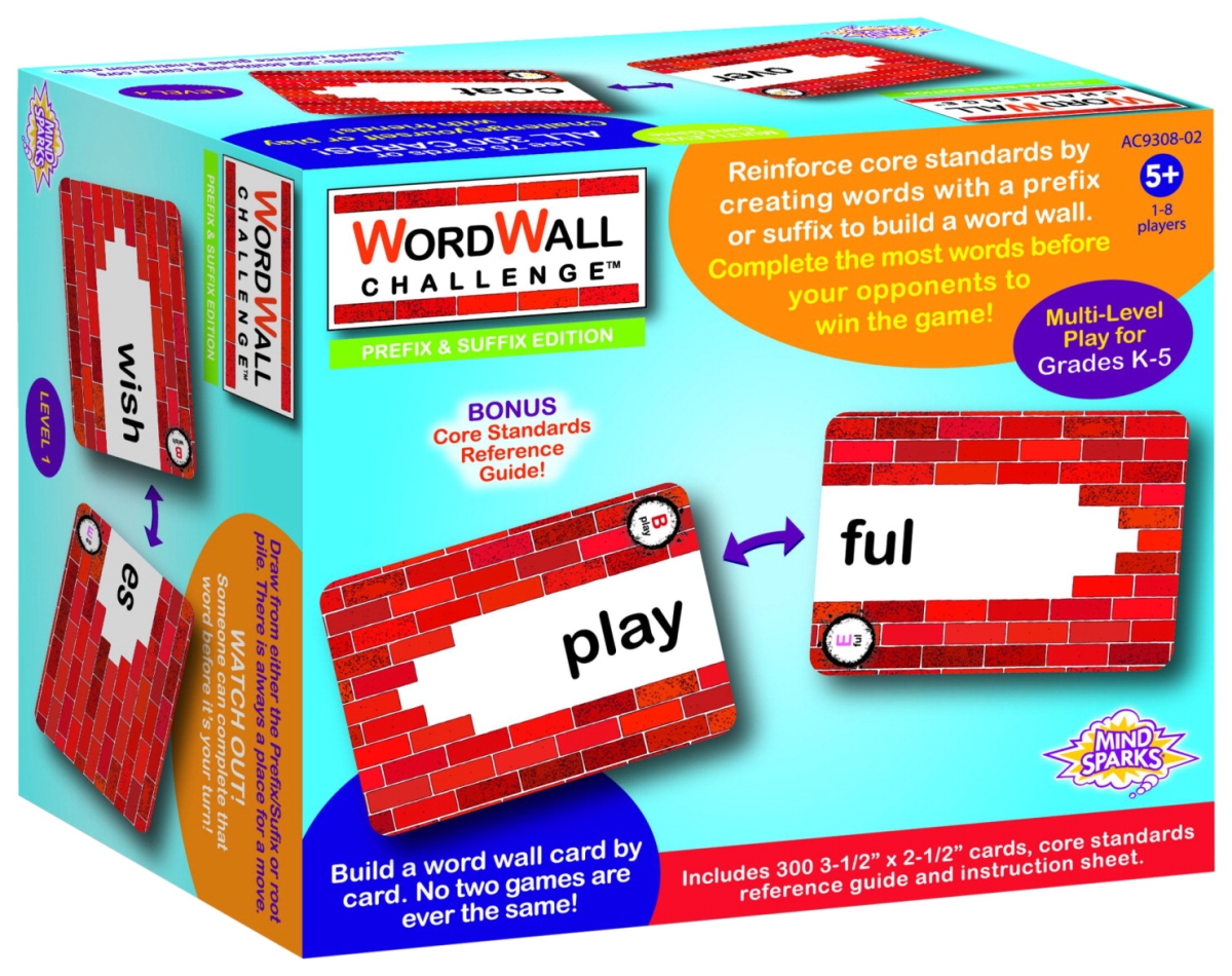 2023317 Prefixes & Suffixes Wordwall Challenge Card Game