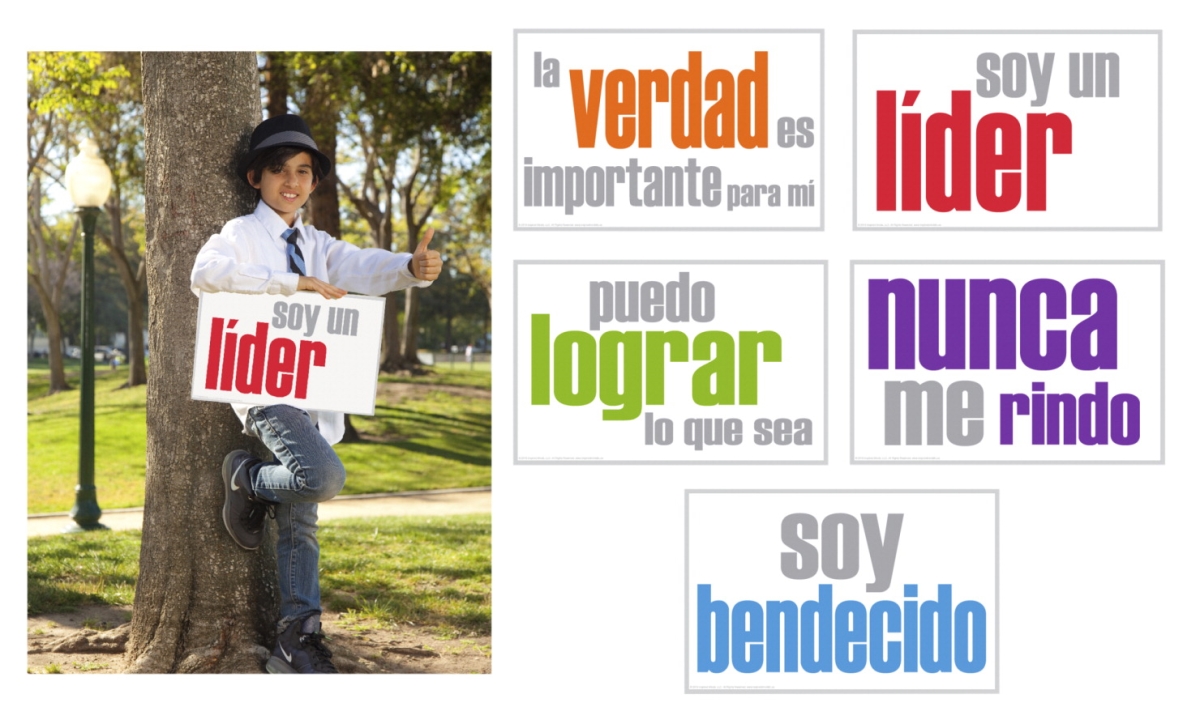 2023231 Encouragement Spanish Posters Booster Set - Set Of 5