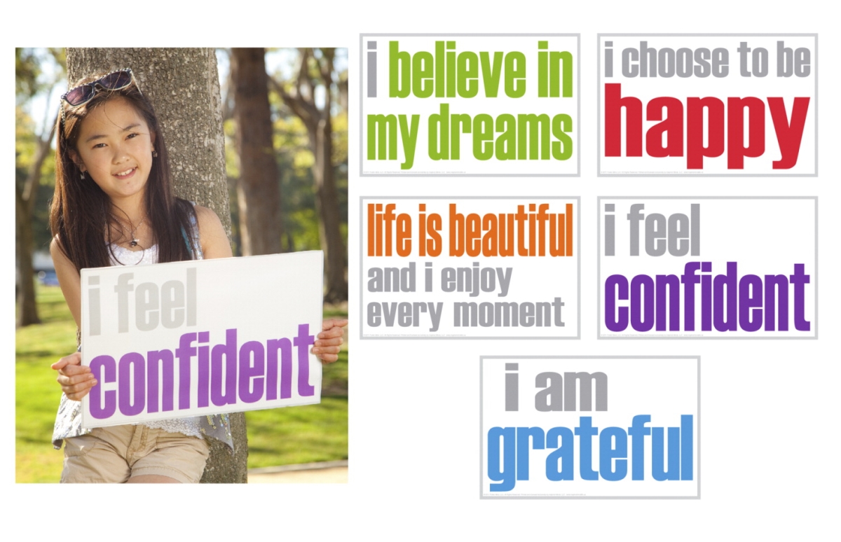 2023232 Confidence Posters Booster Sets - Set Of 5
