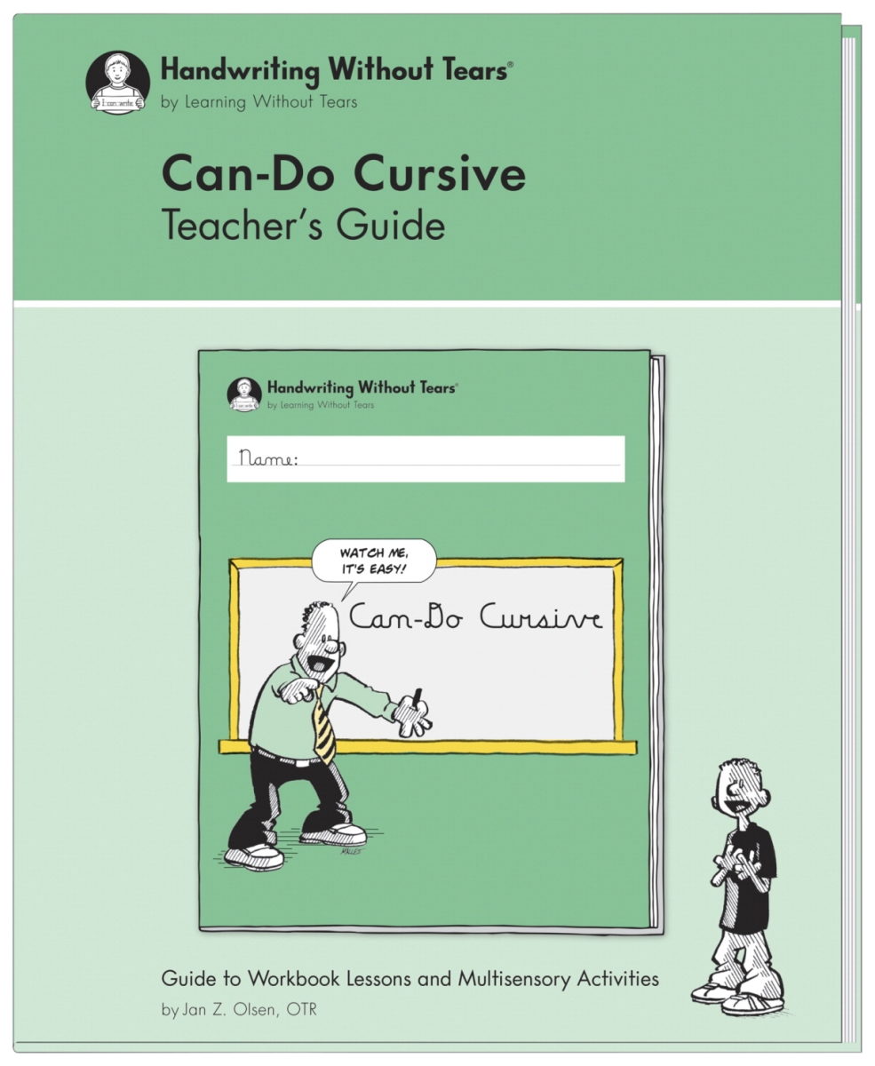 2020884 Can-do Cursive Teachers Guide