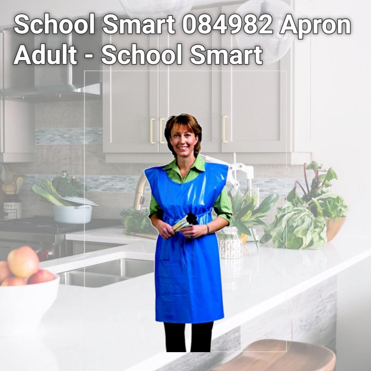 Picture of School Smart 084982 Apron Adult - School Smart