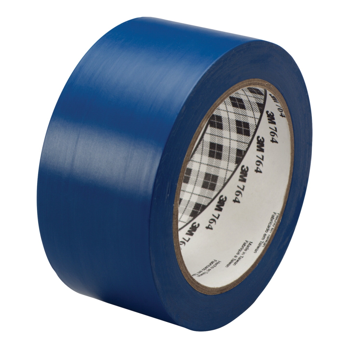 General Purpose Wear Resistant Floor Marking Tape Roll, 1 In. X 36 Yard, Vinyl - Blue