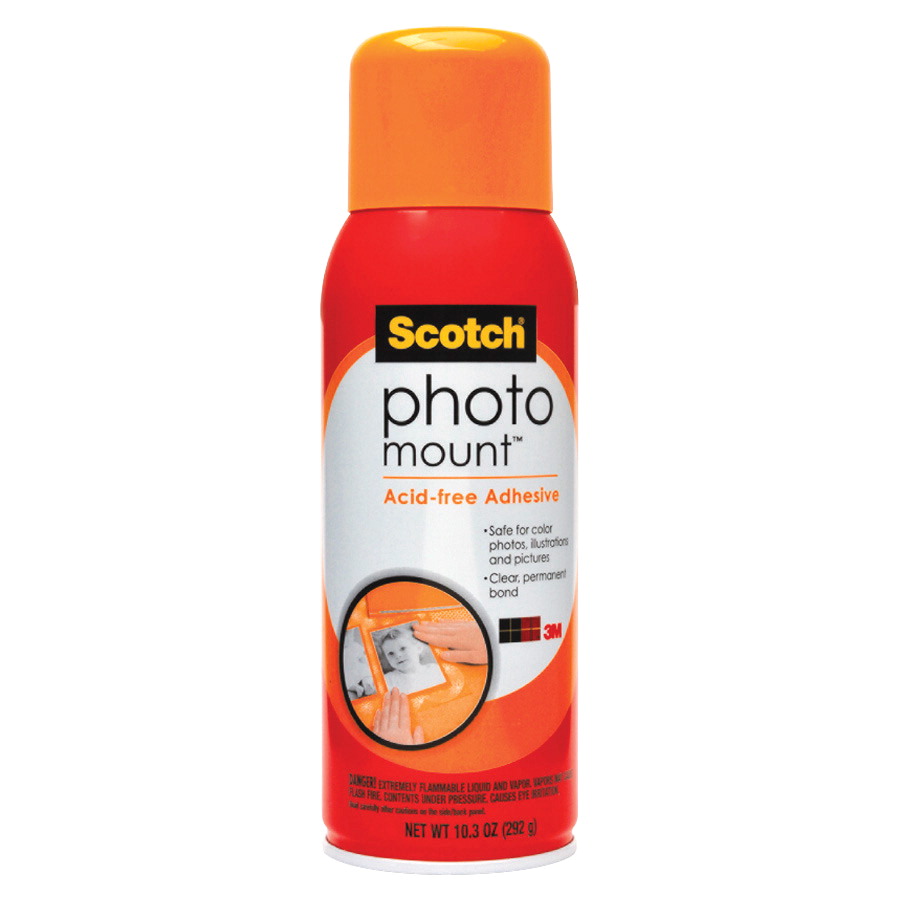 Scotch 1499323 Adhesive Photo Mount Spray - 16 Oz