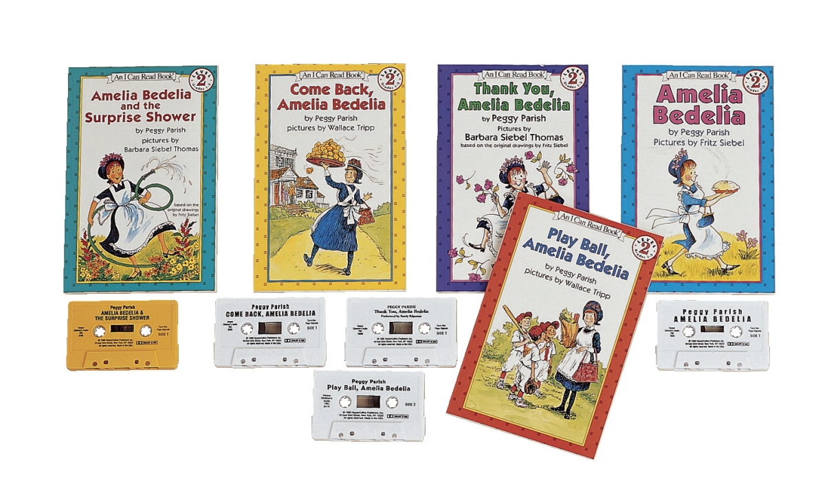 1496912 I Can Read Audio Collection Amelia Bedelia Books - Set Of 5
