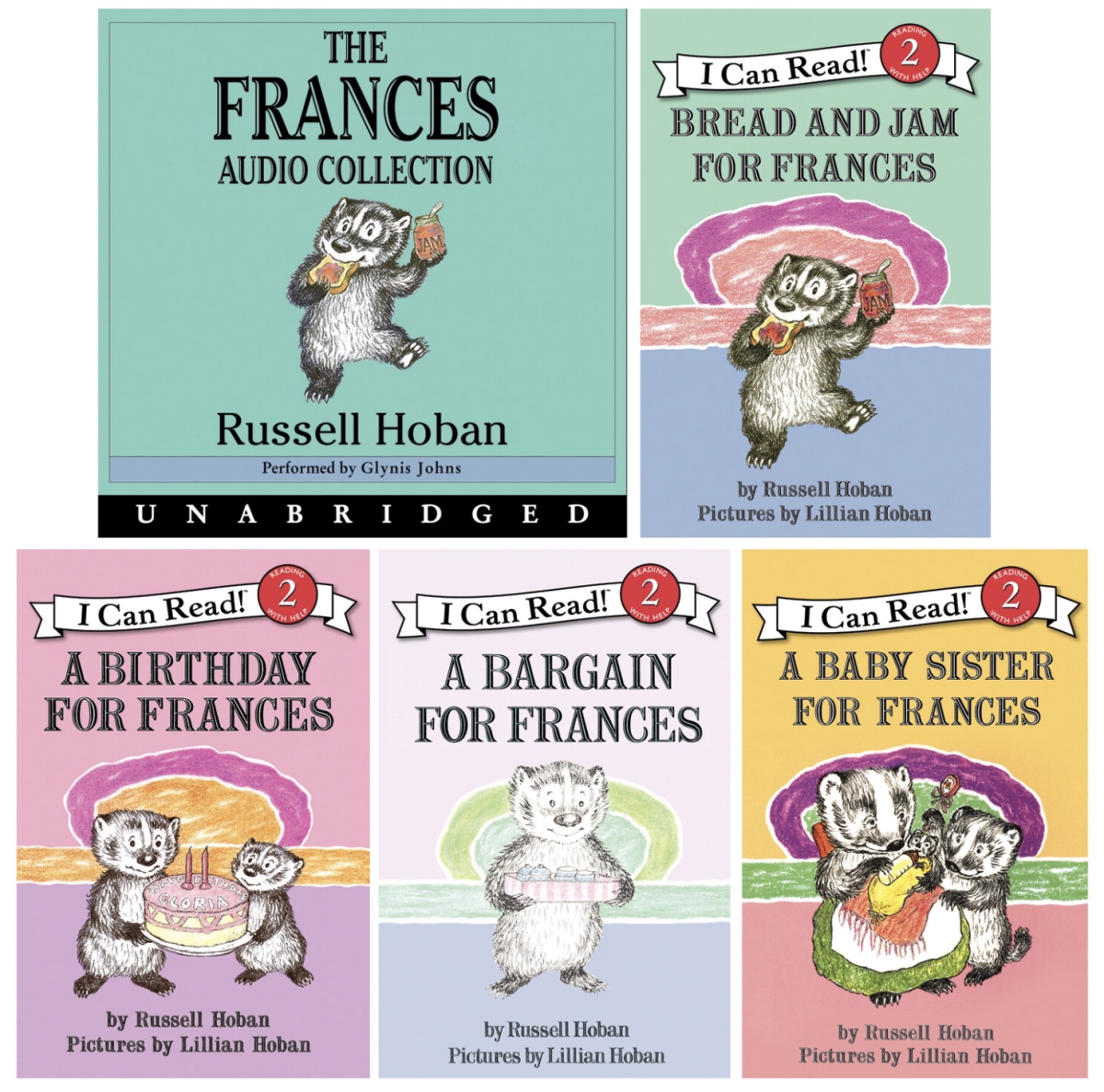 1496914 I Can Read Audio Collection Francis Books - Set Of 4