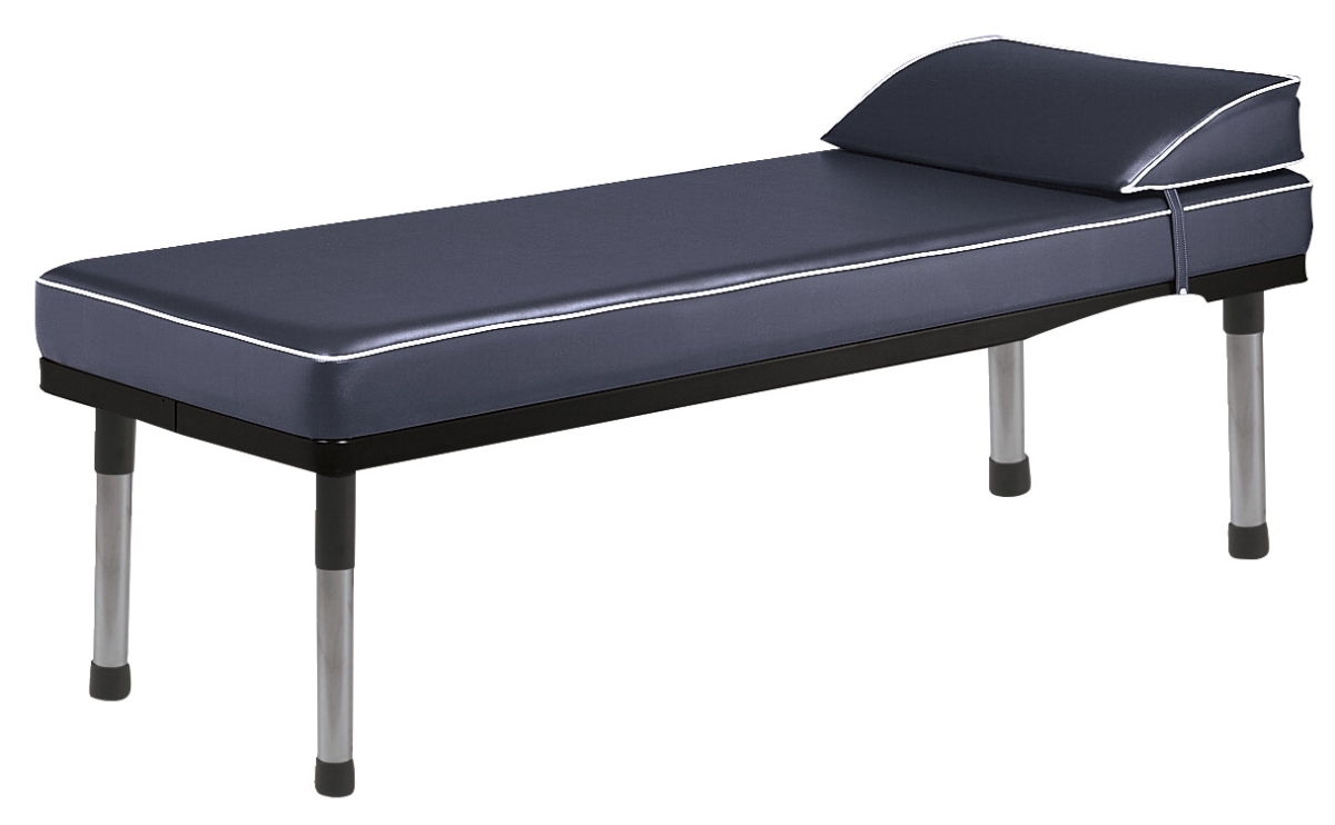 1503646 26 X 72 In. Recovery Lounge, Navy Blue Vinyl