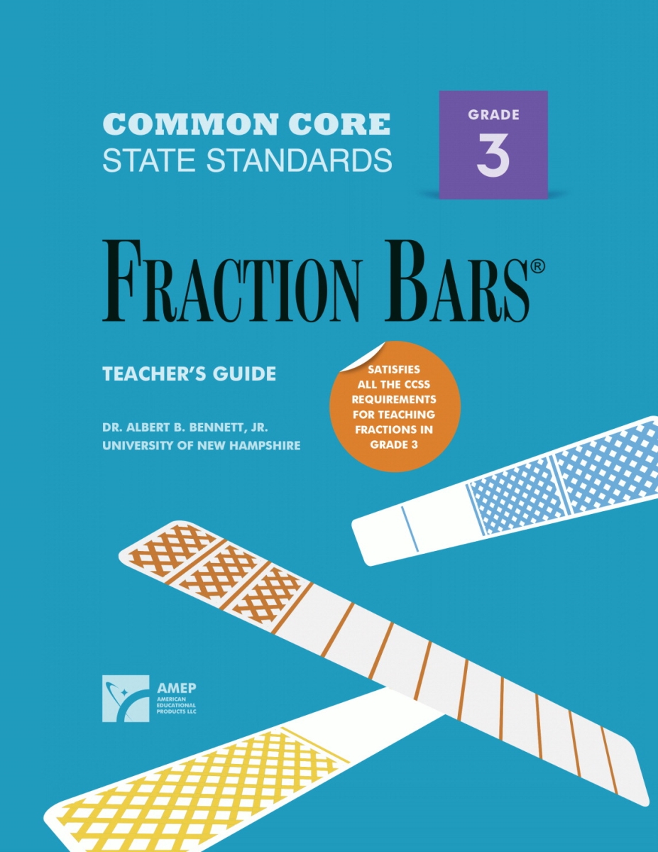 1539923 Book Fraction Bars Teachers Guide Grade 3