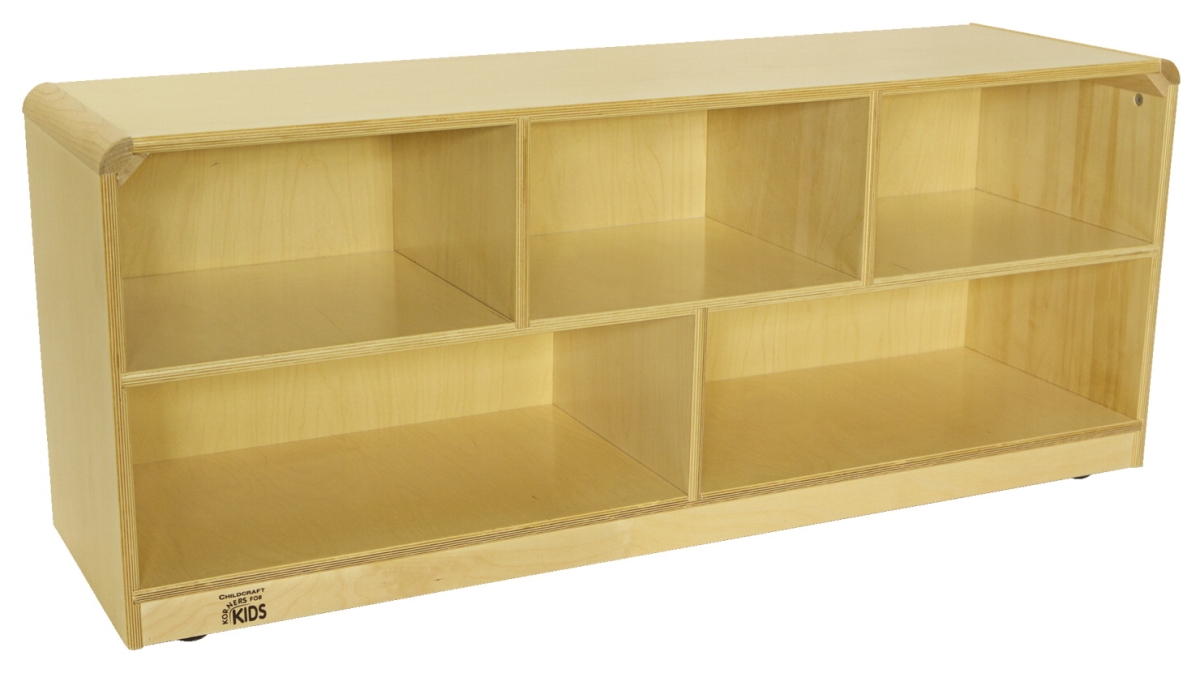 1557234 47.75 X 14.25 X 20 In. Corners For Kids Toddler Mobile 5-compartment Storage Unit