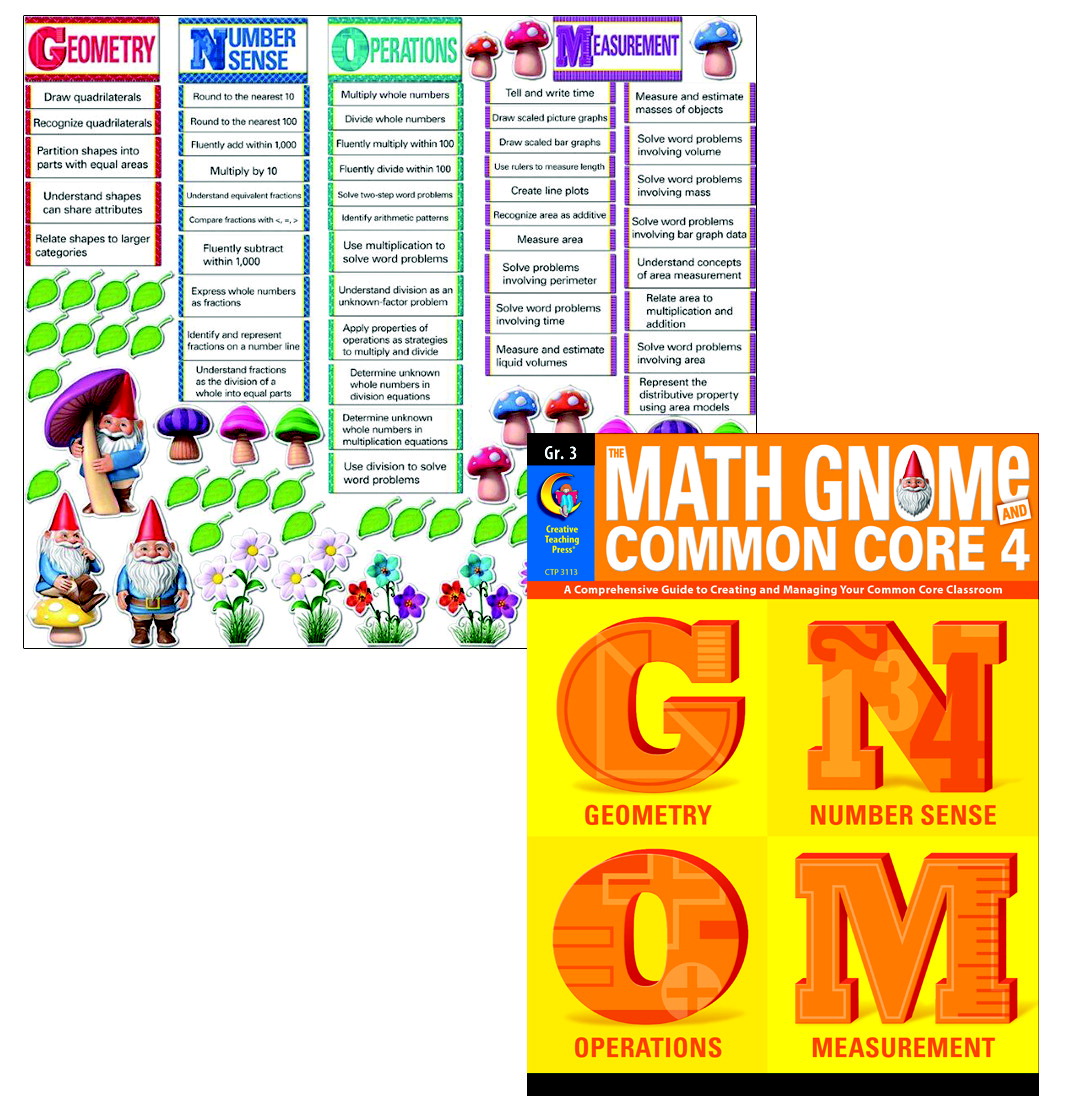 1496441 Set Math Gnome Book Classroom Management System Plus Book Grade 3