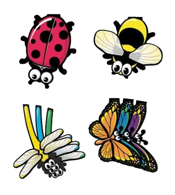 1572943 Bookmark Insect Clip Over The Page Assortment - Pack Of 40