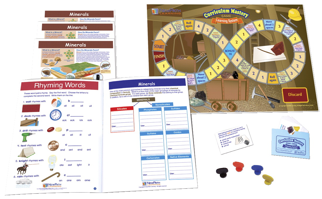 Game Minerals Learning Center, Grades 6 - 8