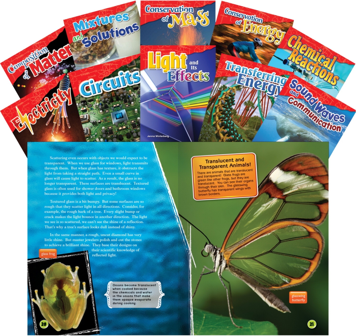 1532026 Teacher Created Materials Physical Science Book, Grades 4-5 - Set Of 10