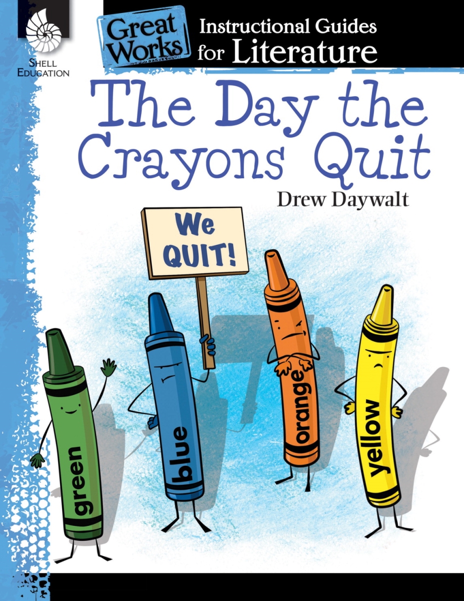 1532027 The Day The Crayons Quit - Instructional Guide, Grades K-3