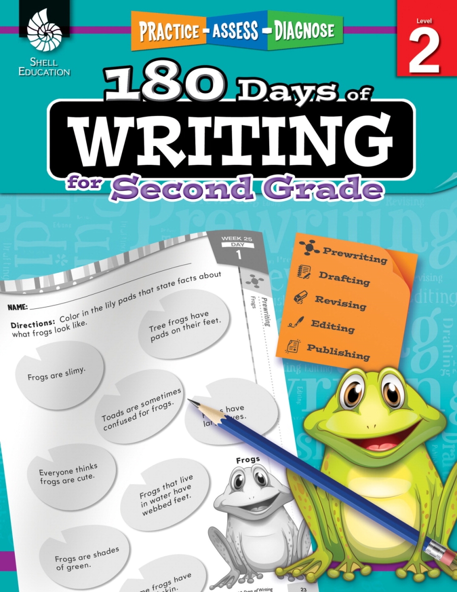 1532035 180 Days Of Writing Book, Grade 2