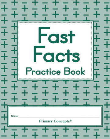 1498937 Fast Facts Practice Book - Grades 1-3, Pack Of 20
