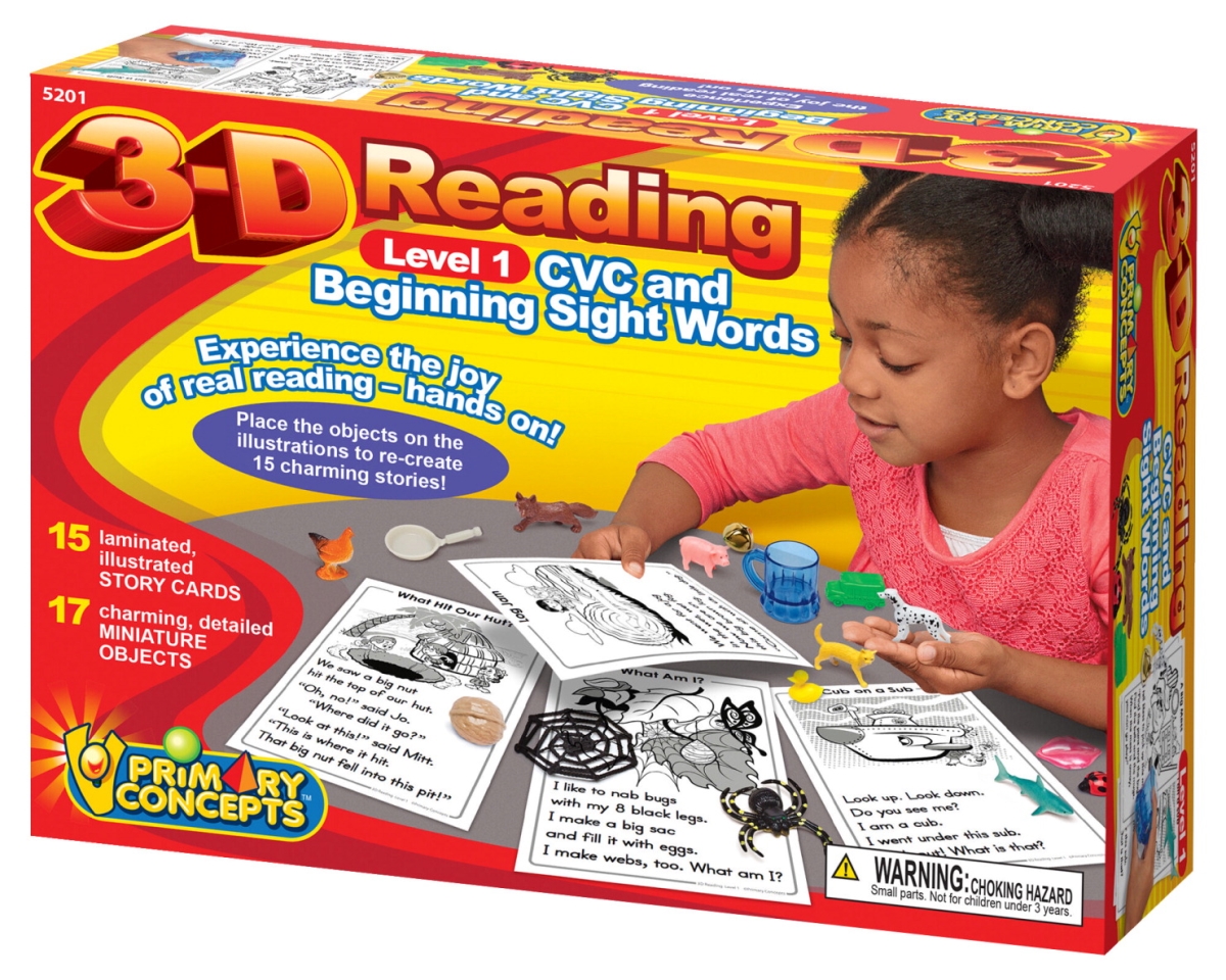 3-d Reading Kit, Level 1