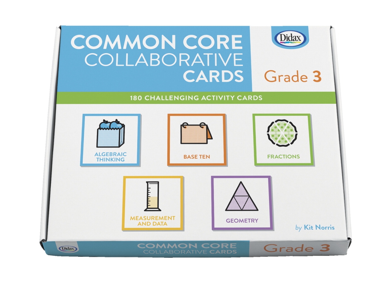 1567173 Common Core Collaborative Cards, Grade 3 - Set Of 180
