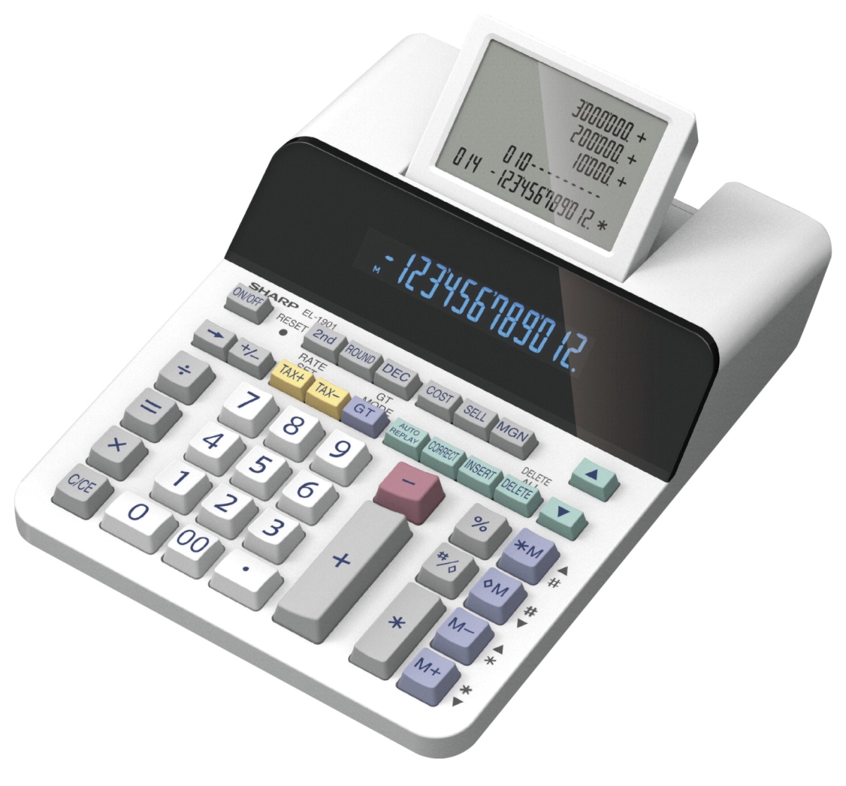 1572214 Paperless Printing Calculator, White