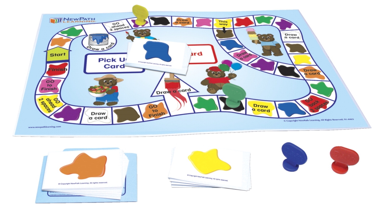 1567213 All About Colors Learning Center Game, Grades Prek-1
