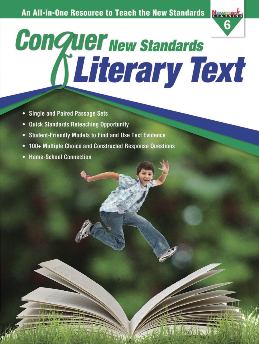 Conquer New Standards Book, Literary Text - Grade 6