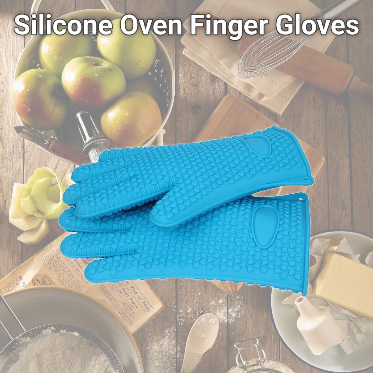 Picture of 21 Century B56A2 Silicone Oven Finger Gloves